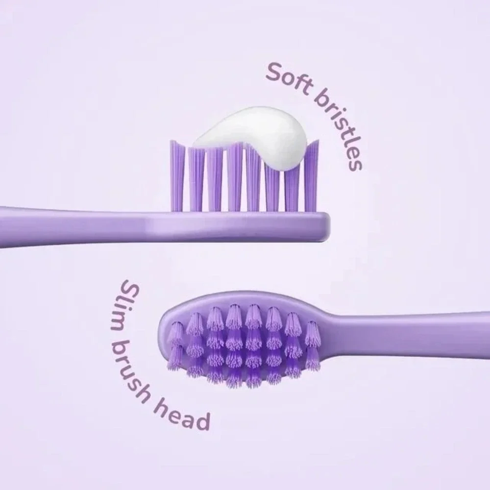 Ordo Sonic Kids Battery Toothbrush - Purple Squishmallows Daxxon -For Kids/Girls